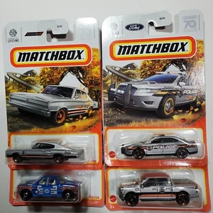Matchbox 70th Anniversary Special Edition Dodge Police F150 PushNPuller Chase - Picture 1 of 22