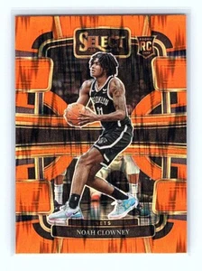 2023-24 Panini Select Orange Flash Prizm Noah Clowney RC (Brooklyn Nets) # 73 - Imagen 1 de 2