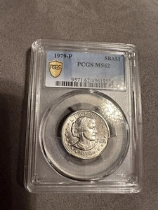 1979-P SBA$1 Susan B. Anthony Dollar PCGS Certified (Gift For The Whole Family) - Picture 1 of 4