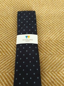 Richard James Linen & Silk Tie 7cm BNWT RRP £45 - Picture 1 of 4