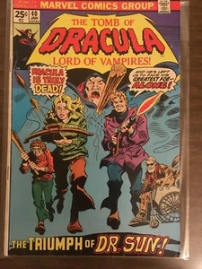 Tomb Of Dracula 40 VG Death of Juno! Hat MVS - Bild 1 von 2
