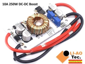 DC-DC Boost Converter Constant Current Mobile Power Supply 10A 250W LED Driver - Imagen 1 de 7
