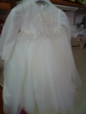 Abito battesimo bimba nuovo sartoriale - Immagine 1 di 4