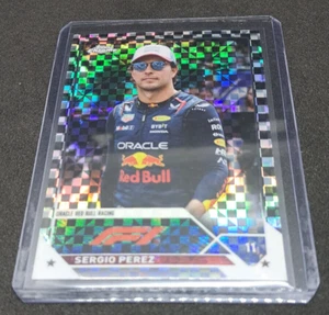 F1 Topps Chrome 2023 Sergio Perez Checo Checkered Refractor Formula 1 #11 - Zdjęcie 1 z 1