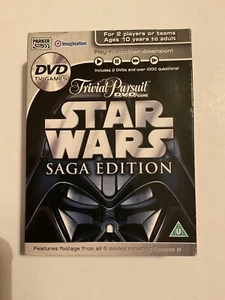 Star Wars Saga Edition Trivial Pursuit DVD Game - Picture 1 of 8