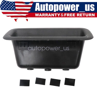 Se adapta a Nissan Armada 2017-24 manija de puerta trasera tapa del maletero manija de tracción negra Foto 1 de 4