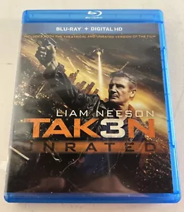 TAKEN 3 LIAM NEESON UNRATED BLU-RAY + DIGITAL HD - Picture 1 of 2