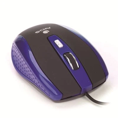 NGS Tick Wired Optical Gaming Mouse, 5 Buttons, Scroll Wheel in Blue - Image 1 of 4