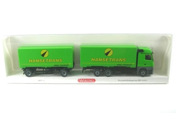 Mercedes-Benz Actros Wechselkofferhängerzug Hanse Trans - Imagen 1 de 1