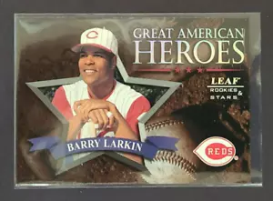 1998 Leaf Rookies & Stars Barry Larkin #19 Great American Hero 789/2500 Reds HOF - Picture 1 of 2