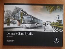 Mercedes-Benz         Citaro  hybrid              Brochure / Prospekt   2017 !!!