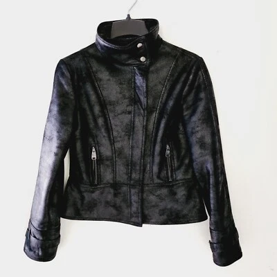 Chaqueta Negra Via Spiga Primavera Otoño Talla M Foto 1 de 4