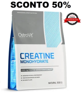 PURA CREATINA MONOIDRATO PURA 500 Grammi  MESH200 Vegan OSTROVIT - Foto 1 di 1