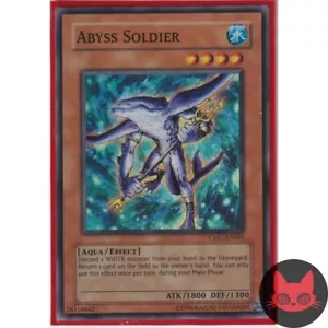 Yugioh Abyss Soldier CMC-EN001 Super Rare NM - Foto 1 di 1