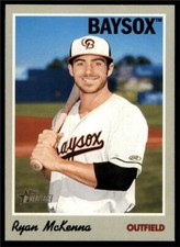 2019 Topps Heritage Minors Base #7 Ryan McKenna - Bowie Baysox