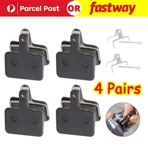 4-Pairs Mountain Bike Bicycle Disc Brake Pads For Shimano Hydraulic Mechanical - Picture 1 of 10