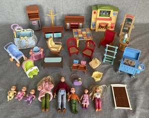 Fisher Price Loving Family Huge Lot Figures, Furniture, Accessories Please Read - Picture 1 of 17