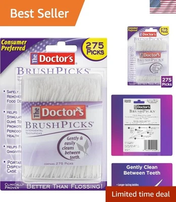 Cepillos interdentales médicos 2 en 1 - 275 selecciones para una estimulación eficaz de las encías Foto 1 de 4