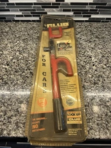 The Club Original Club Steering Wheel Lock Red Model 1000 Incl. 2 Keys - Picture 1 of 7