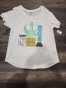 Camiseta para mujer Disney Star Wars talla grande nueva con etiquetas - Imagen 1 de 6