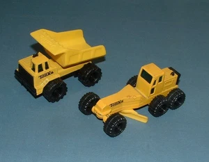 TONKA MULDENKIPPER & STRASSENGRADER - TONKA - 1994 - GEBRAUCHT - SIEHE BESCHREIBUNG - Bild 1 von 4