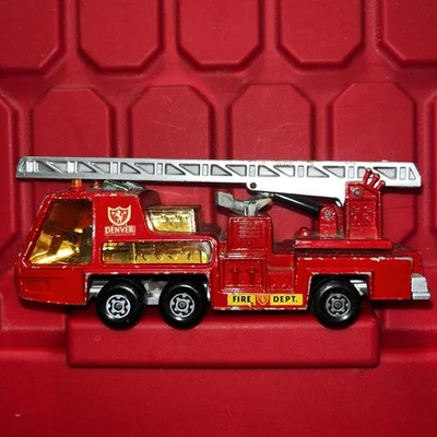 Matchbox K-9 Super Kings Fire Tender Superfast Made In England By Lesney 1973 - Image 1 of 4