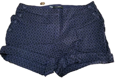 Pantalón corto elástico azul negro maurices talla. 5/6 Foto 1 de 4