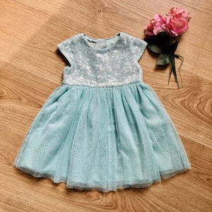 Monsoon Baby girl 6-9 months princess dress Green Outfit Party Wedding (6-12 m) - Picture 1 of 7