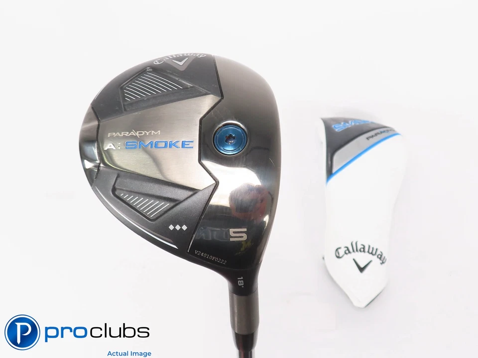 Callaway Ai Smoke Triple Diamond 18* 5 Wood w/HC - Accra TZ FIVE X-Flex #463326 - Image 1 of 4