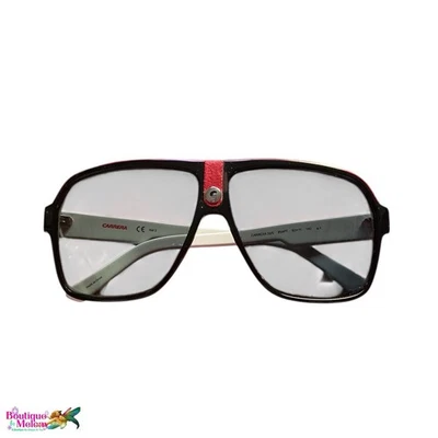 Carrera Sunglasses Frames White Red Black Vintage Unisex - Image 1 of 4