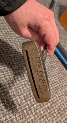 John Letters The Banker Mark II Putter VGC ( New grip Needed hence Low price )  - Image 1 of 4