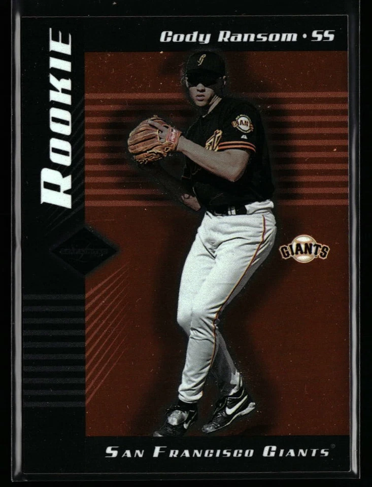 Cody Ransom 2001 Leaf Limited #268 #/1000 Rookie San Francisco Giants - Image 1 of 2