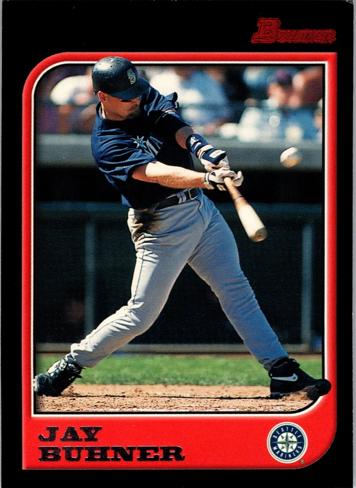 1997 Bowman Chrome #78 Jay Buhner Refractors - Image 1 of 2