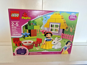 LEGO DUPLO 6152 Snow White&rsquo;s Cottage New Sealed Retired Disney Princess, vg cond
