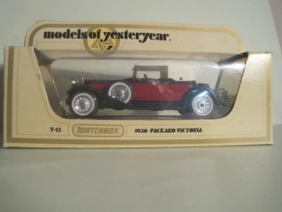 Modelos Matchbox de antaño, Y-15, 1930 Packard Victoria Foto 1 de 4