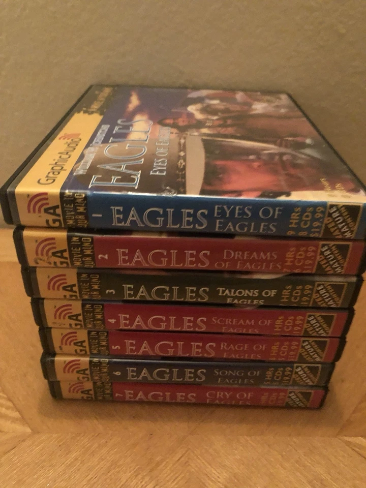 William W Johnston Eagles Series Audiobooks 1-7 - Imagem 1 de 1