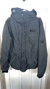 686 Smarty 3-in-1 Jacket Charcoal Mens Medium Snowboard  Jacket *No puffer liner - Picture 1 of 14
