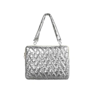 Shockproof Quilted Tablet Sleeve Bag 12In Laptop Bag Travel And Office Friendly - Picture 1 of 11