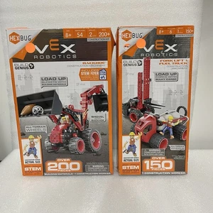Kits de construcción de retroexcavadora, carretilla elevadora y camión de combustible Hexbug Vex Robotics - Imagen 1 de 10