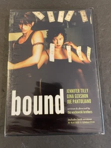 Bound DVD 2016 Rated & Unrated Versions Jennifer Tilly NEW FACTORY SEALED - Picture 1 of 2