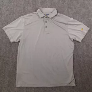 Jack Nicklaus Hemd Herren M Polo grau 2 Knopf Golf Athleisure feuchtigkeitsableitend - Bild 1 von 8