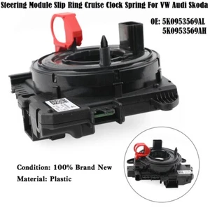 Genuine Volkswagen Coil Spring Steering Column Electronics 5K0953569AL/H/AH/AP For VW· - Picture 1 of 23