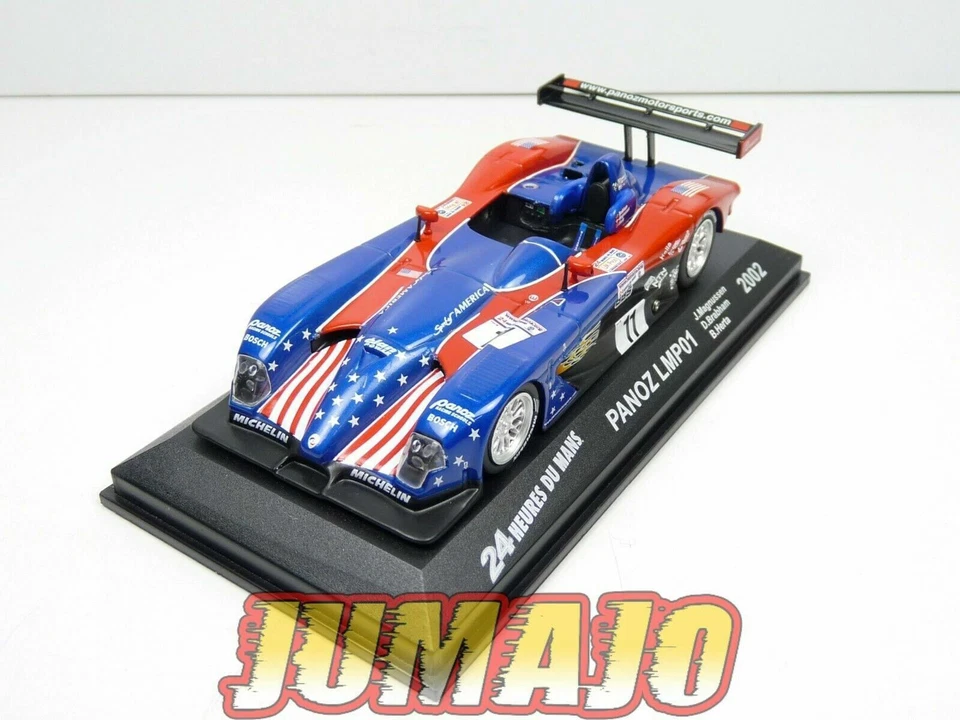 24H7 voiture 1/43 IXO 24 Heures Le Mans : PANOZ LMP01 Brabham 2002 #11 - Immagine 1 di 1