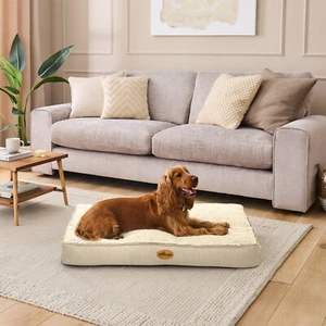 Silentnight Ultrabounce Pet Dog Cat Bed Thick Cushion Medium Large Washable Soft - Picture 1 of 17