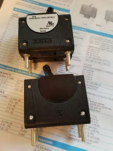 ETA 8345-B02A-T3M2-DB1B1C 30A 2P Hydraulic-Magnetic Circuit Breakers...Qty of 5 - Picture 1 of 6