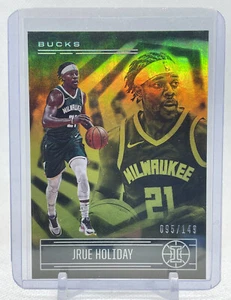 2020-21 Illusions Basketball Jrue Holiday Yellow SP /149 - Milwaukee Bucks #102 - Bild 1 von 3