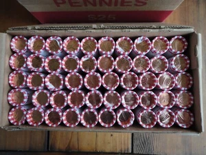 2023 Denver Mint Mark Full box Lincoln Penny Uncirculated from a West Coast Bank - Picture 1 of 9