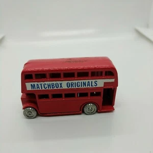 MATCHBOX ORIGINALS RED DOUBLE DECKER BUS SERIES #5 - Picture 1 of 6
