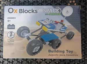 Ox Blocks 128 Pcs Space Station Includes 2 Figures Building Toy New #AS003 - Picture 1 of 7