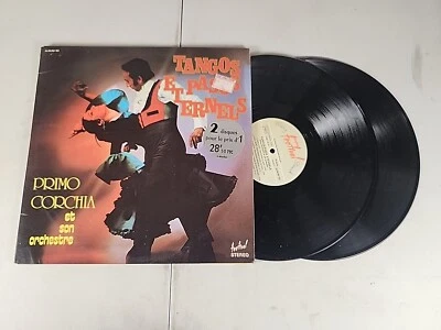 Primo Corchia Et Son Orchestre - Tangos Et Pasos Éternels FRA 2LP 1970 FOC . - Image 1 of 2